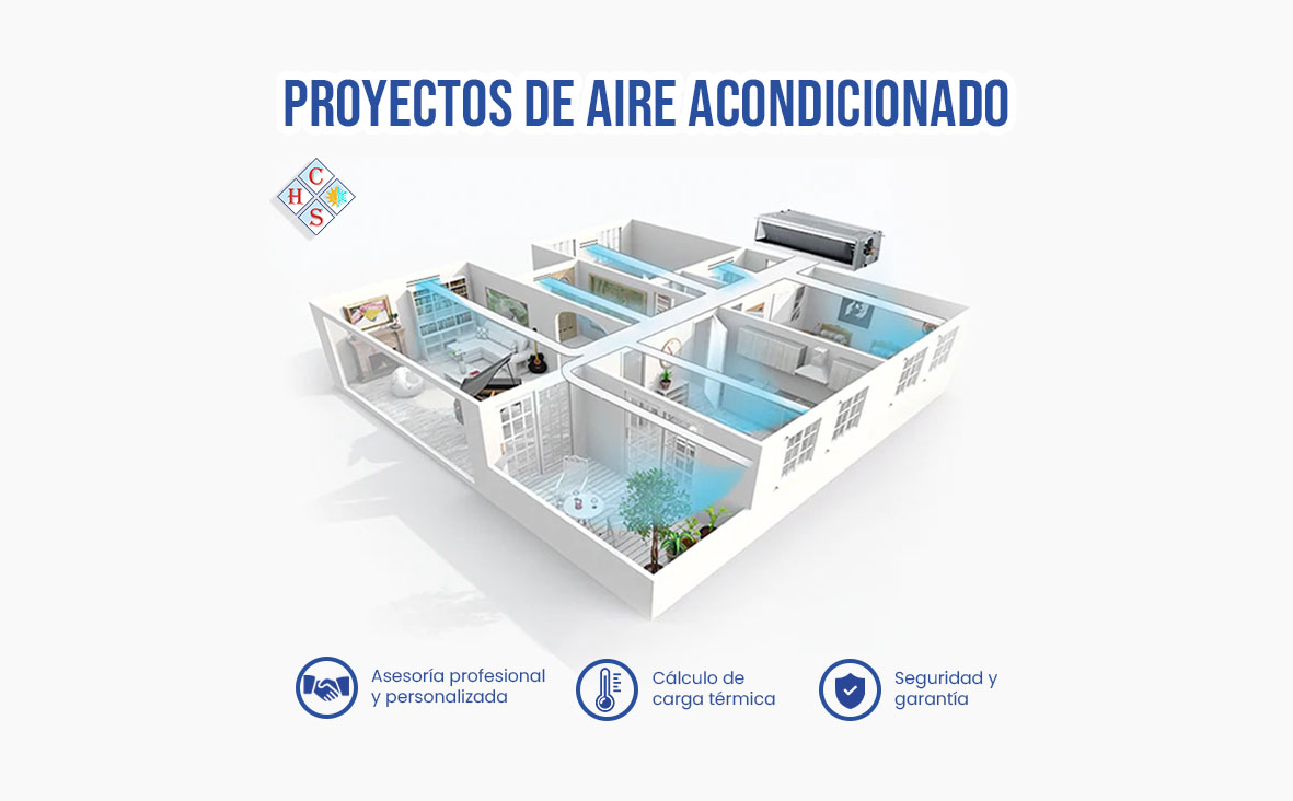 Proyectos de Aire Acondicionado y Ventilación - Hi Cool systems